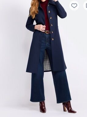 41 Hawthorn Navy Trenchcoat Small